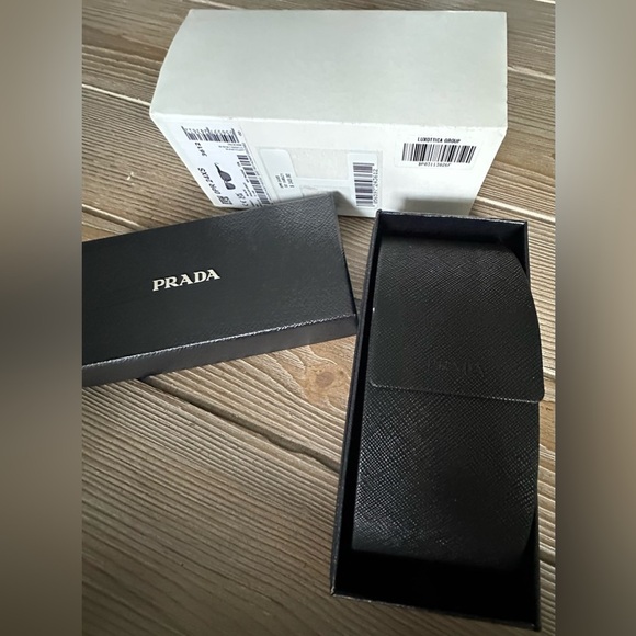 ?PRADA??NWT?PR 24XS in Black & Polarized Grey lenses main image 4